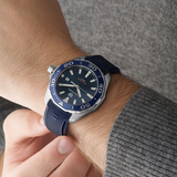 Tag Heuer Aquaracer Quartz Blue Dial Blue Rubber Strap Watch for Men - WAY101C.FC6153 Buy Now By Tag Heuer