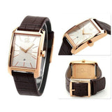 Calvin Klein Window Silver Dial Brown Leather Strap Watch for Men - K2M21620 Buy Now By Calvin Klein