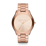 Michael Kors Slim Runway Rose Gold Dial Rose Gold Steel Strap Watch for Women - MK3513 Buy Now By Michael Kors