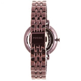 Fossil Jacqueline Brown Dial Brown Steel Strap Watch for Women - ES4100 Buy Now By Fossil