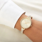 Michael Kors Jaryn Quartz Gold Dial Gold Steel Strap Watch For Women - MK3784 Buy Now By Michael Kors