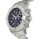 Breitling Super Avenger Chronograph 48 Black Dial Silver Steel Strap Watch for Men - A13375101B1A1 Buy Now By Breitling