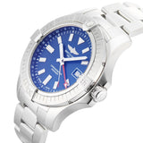 Breitling Avenger Automatic GMT 45 Blue Dial Silver Steel Strap Watch for Men - A32395101C1A1 Buy Now By Breitling