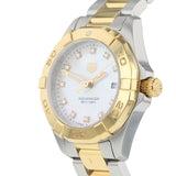 Tag Heuer Aquaracer Diamonds Mother of Pearl Dial Two Tone Steel Strap Watch for Men - WBD1422.BB0321 Buy Now By Tag Heuer