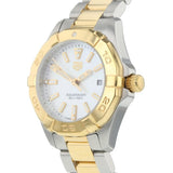Tag Heuer Aquaracer Mother of Pearl Dial Two Tone Steel Strap Watch for Men - WBD1420.BB0321 Buy Now By Tag Heuer
