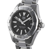 Tag Heuer Aquaracer Quartz Black Dial Silver Steel Strap Watch for Women - WBD1410.BA0741 Buy Now By Tag Heuer