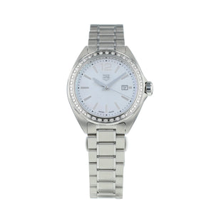 Tag Heuer Formula 1 Diamonds Mother of Pearl White Dial Silver Steel Strap Watch for Women - WBJ141A.BA0664 Buy Now By Tag Heuer