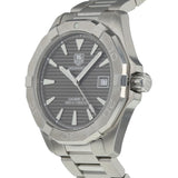 Tag Heuer Aquaracer Automatic Anthracite Grey Dial Silver Steel Strap Watch for Men - WAY2113.BA0928 Buy Now By Tag Heuer