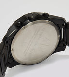 Armani Exchange Chronograph Black Dial Black Steel Strap Watch For Men - AX7140 Buy Now By Armani Exchange