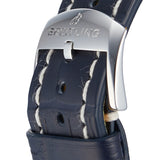 Breitling Navitimer Automatic 41 Blue Dial Blue Leather Strap Watch for Men - A17326161C1P3 Buy Now By Breitling