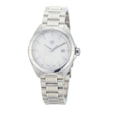 Tag Heuer Formula 1 Diamonds Mother Of Pearl White Dial Silver Steel Strap Watch for Women - WBJ1419.BA0664 Buy Now By Tag Heuer