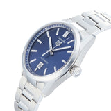 Tag Heuer Carrera Date Blue Dial Silver Steel Strap Watch for Men - WBN2112.BA0639 Buy Now By Tag Heuer