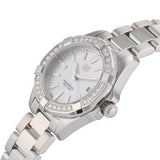 Tag Heuer Aquaracer Diamonds Mother of Pearl White Dial Silver Steel Strap Watch for Women - WBD1413.BA0741 Buy Now By Tag Heuer