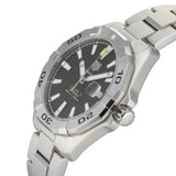 Tag Heuer Aquaracer Automatic Caliber 5 Black Dial Silver Steel Strap Watch for Men - WBD2110.BA0928 Buy Now By Tag Heuer