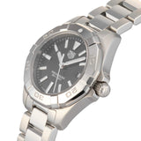 Tag Heuer Aquaracer Quartz Black Dial Silver Steel Strap Watch for Women - WBD1410.BA0741 Buy Now By Tag Heuer