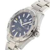 Tag Heuer Aquaracer Automatic Blue Dial Silver Steel Strap Watch for Men - WBD2112.BA0928 Buy Now By Tag Heuer