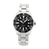 Tag Heuer Aquaracer Black Dial Silver Steel Strap Watch for Men - WAY111A.BA0928 Buy Now By Tag Heuer