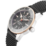 Breitling Superocean Heritage II B20 42mm Black Dial Black Mesh Bracelet Mens Watch - UB2010121B1S1 Buy Now By Breitling