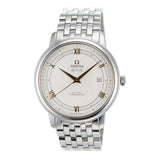 Omega De Ville Prestige Co Axial Silver Dial Silver Steel Strap Watch for Men - 424.10.40.20.02.004 Buy Now By Omega
