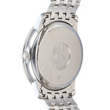 Omega De Ville Prestige Co-Axial Rhodium Silver Dial Silver Steel Strap Watch for Men - 424.10.40.20.02.001 Buy Now By Omega