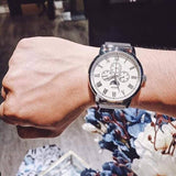 Guess Delancy White Dial Silver Mesh Bracelet Watch for Men - W0871G4 Buy Now By Guess