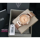Guess Soho Rose Gold Dial Stainless Steel Watch For Women - W0638L4 Buy Now By Guess