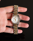 Michael Kors Lexington Analog Silver Dial Two Tone Steel Strap Watch for Women - MK4740 Buy Now By Michael Kors