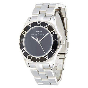 Marc Jacobs Blade Black Dial Silver Steel Strap Watch for Women - MBM3058 Buy Now By Marc Jacobs