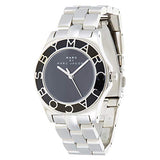Marc Jacobs Blade Black Dial Silver Steel Strap Watch for Women - MBM3058 Buy Now By Marc Jacobs