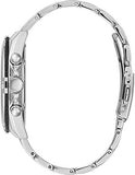 Guess Surge Chronograph Black Dial Silver Steel Strap Watch for Men - W1258G1 Buy Now By Guess
