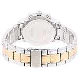Guess Mini Sunrise Analog Silver Dial Two Tone Steel Strap Watch For Women - W0448L4 Buy Now By Guess