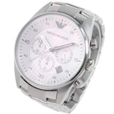 Emporio Armani Sportivo Chronograph Silver Dial Silver Steel Strap Watch For Men - AR5963 Buy Now By Emporio Armani
