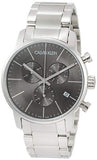 Calvin Klein City Chronograph Black Dial Silver Steel Strap Watch for Men - K2G27143 Buy Now By Calvin Klein