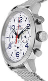 Tommy Hilfiger Jake Quartz White Dial Silver Mesh Bracelet Watch for Men - 1791233 Buy Now By Tommy Hilfiger