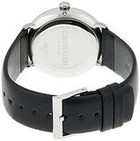 Calvin Klein High Noon Quartz Blue Dial Black Leather Strap Watch for Men - K8M211CN Buy Now By Calvin Klein