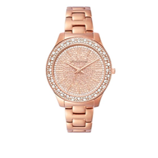 Michael Kors Liliane Three Hand Rose Gold Dial Rose Gold Steel Strap Watch For Women - MK4651 Buy Now By Michael Kors