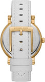 Michael Kors Corey Three Hand White Dial White Leather Strap Watch For Women - MK2985 Buy Now By Michael Kors