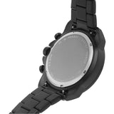 Fossil Bronson Chronograph Black Dial Black Steel Strap Watch for Men - FS5851 Buy Now By Fossil