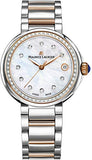 Maurice Lacroix Fiaba Date Diamonds White Mother of Pearl Dial Two Tone Steel Strap Watch for Women - FA1007-PVP23-170-1 Buy Now By Maurice Lacroix