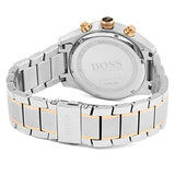 Hugo Boss Grand Prix Black Dial Two Tone Steel Strap Watch for Men - 1513473 Buy Now By Hugo Boss