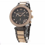 Michael Kors Parker Chronograph Grey Dial Two Tone Steel Strap Watch For Women - MK6440 Buy Now By Michael Kors