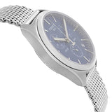 Tissot PR 100 Chronograph Blue Dial Silver Mesh Bracelet Watch for Men - T101.417.11.041.00 Buy Now By Tissot