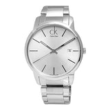 Calvin Klein City Silver Dial Silver Steel Strap Watch for Men - K2G2G146 Buy Now By Calvin Klein