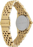 Michael Kors Lexington Quartz Orange Dial Gold Steel Strap Watch For Women - MK3284 Buy Now By Michael Kors