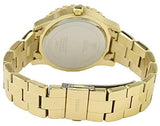 Guess Dazzler Diamonds Silver Dial Gold Steel Strap Watch for Women - W0335L2 Buy Now By Guess