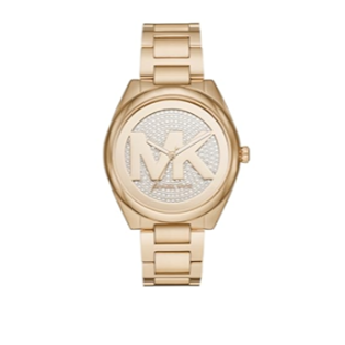 Michael Kors Janelle Gold Dial Gold Steel Strap Watch For Women - MK7086 Buy Now By Michael Kors