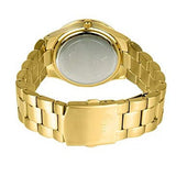 Guess Glisten Analog Gold Dial Gold Steel Strap Watch For Women - W13576l1 Buy Now By Guess