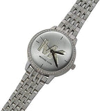 Michael Kors Melissa Quartz Silver Dial Silver Steel Strap Watch for Women - MK4370 Buy Now By Michael Kors