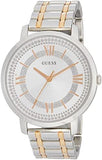 Guess Montauk Silver Dial Two Tone Steel Strap Watch For Women - W0933L6 Buy Now By Guess