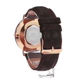 Daniel Wellington Classic York White Dial Brown Leather Strap Watch For Men - DW00100011 Buy Now By Daniel Wellington